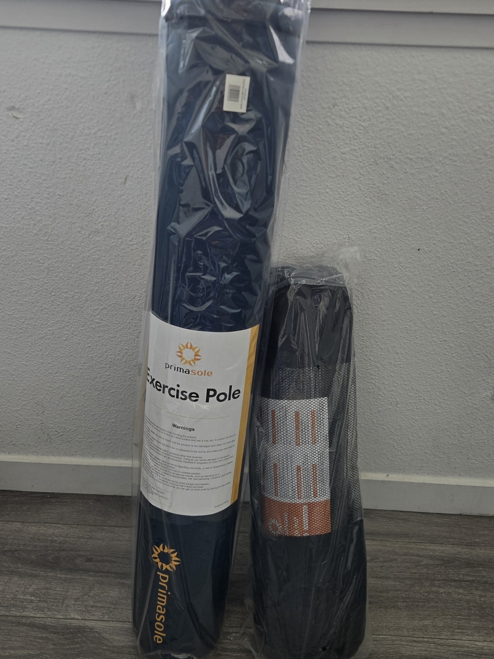 New Set exercise pole and yoga mat